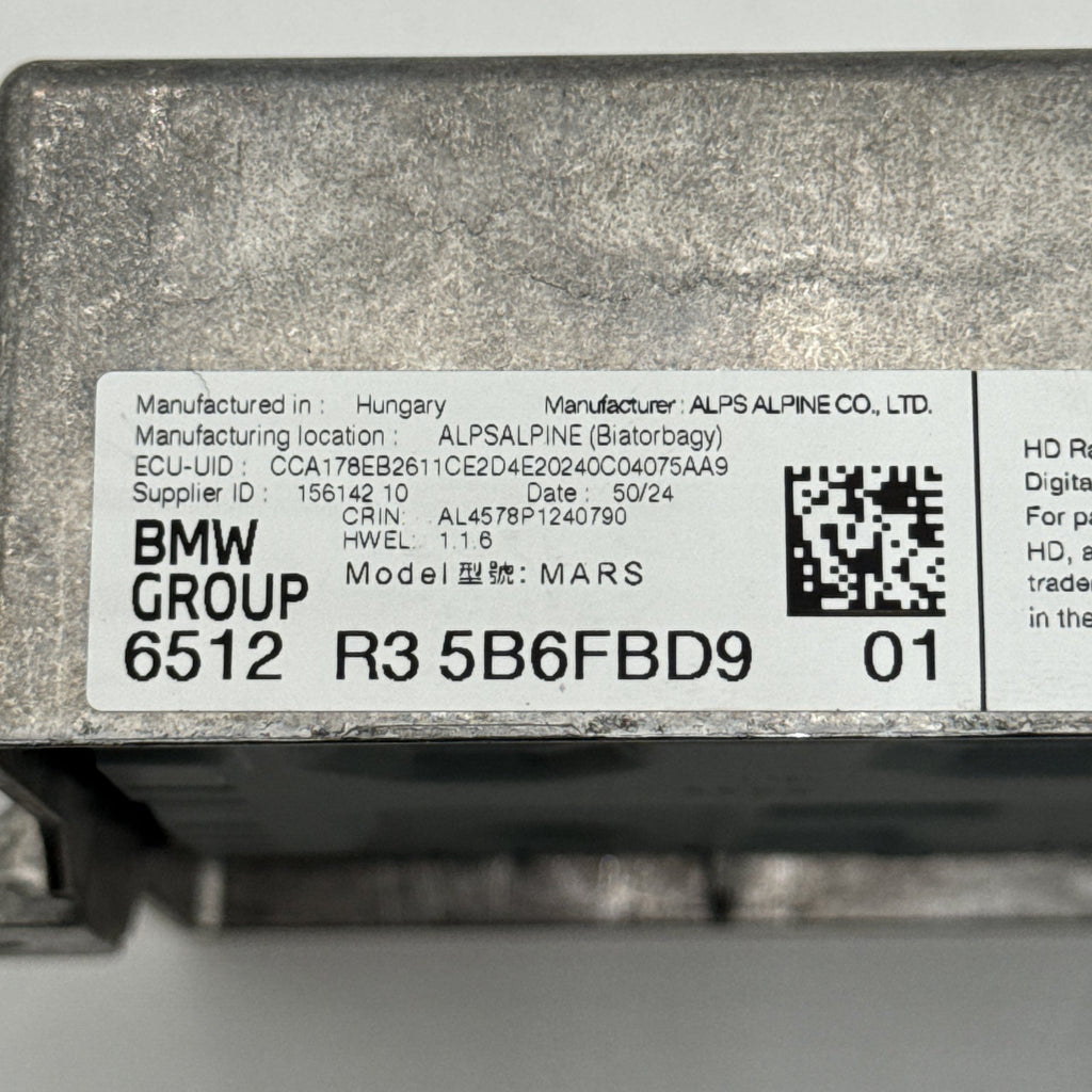 2025 2026 BMW X3 G45 Alps Alpine Audio Sound System Amplifier Amp 5B6FBD9