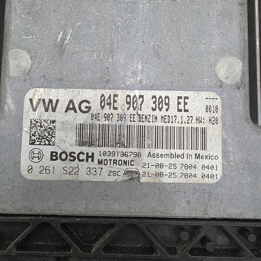 2019 - 2021 Volkswagen Jetta 1.4L Engine Computer Control Module ECU 04E907309EE