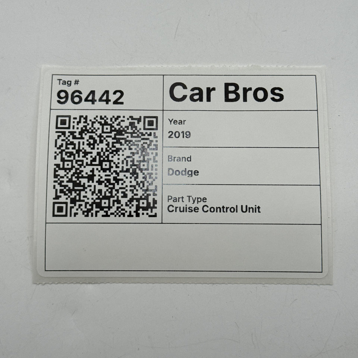 2018 2019 2020 Dodge Durango Adaptive Cruise Distance Radar Sensor 04672787AA