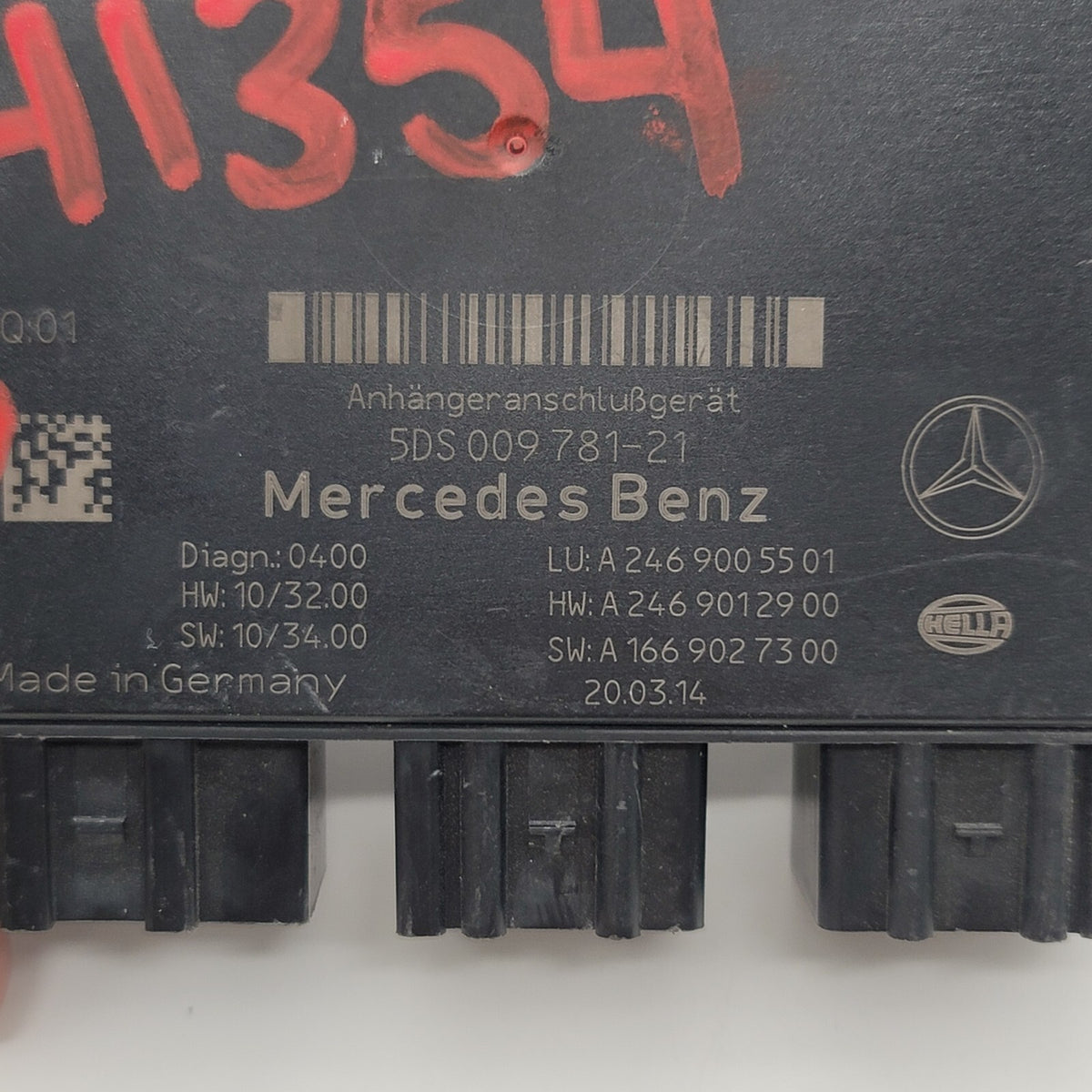 Mercedes Benz B250 Cla250 Cla45 G550 G63 G65 Gl450 Gl350 Tow Control Module