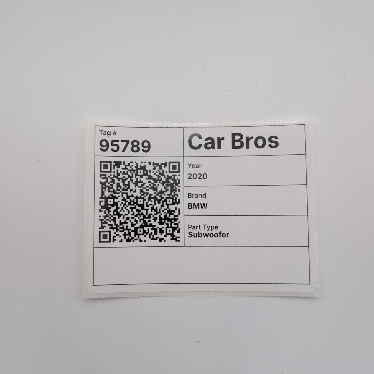 2019 - 2026 BMW 330i M340i 330ix G20 Left Under Seat Subwoofer Speaker 2622809