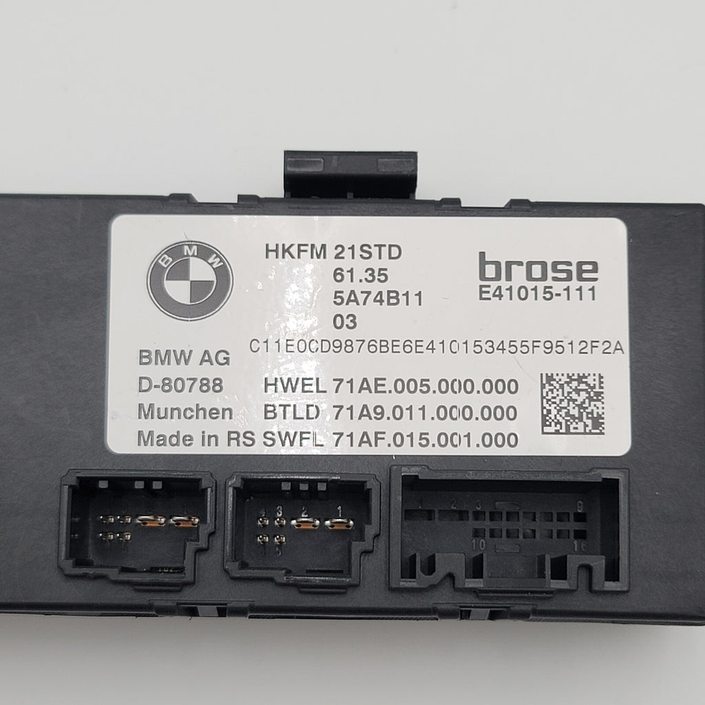 2023 2024 2025 BMW G60 XM X1 X2 X3 Trunk Lid Liftgate Control Module 5A74B11