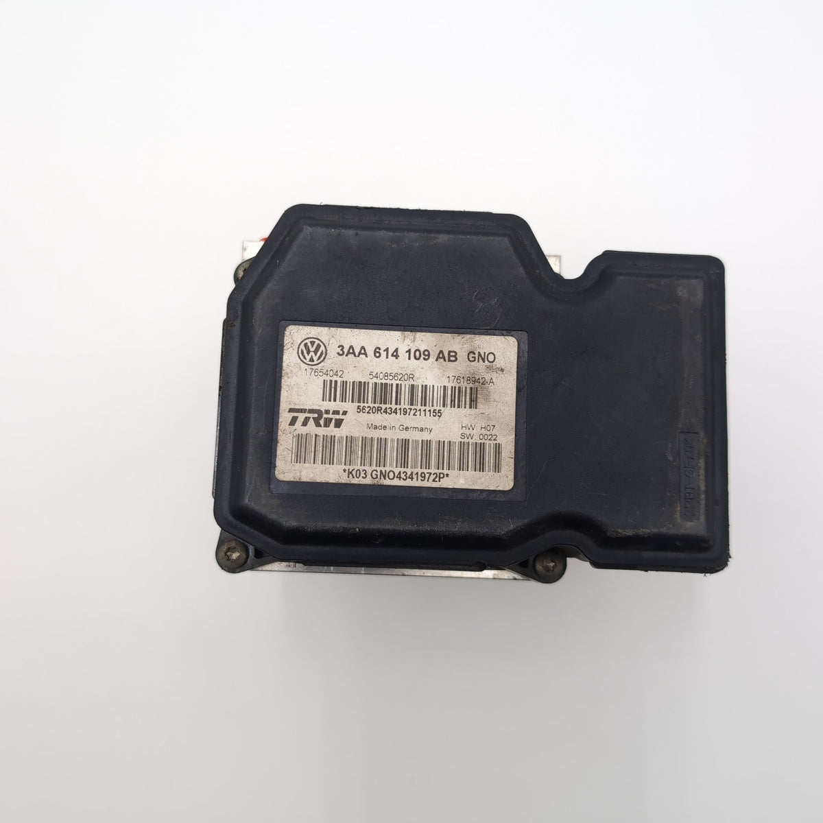 2011 2012 Volkswagen CC ABS Anti Lock Brake Pump 3AA614109AB