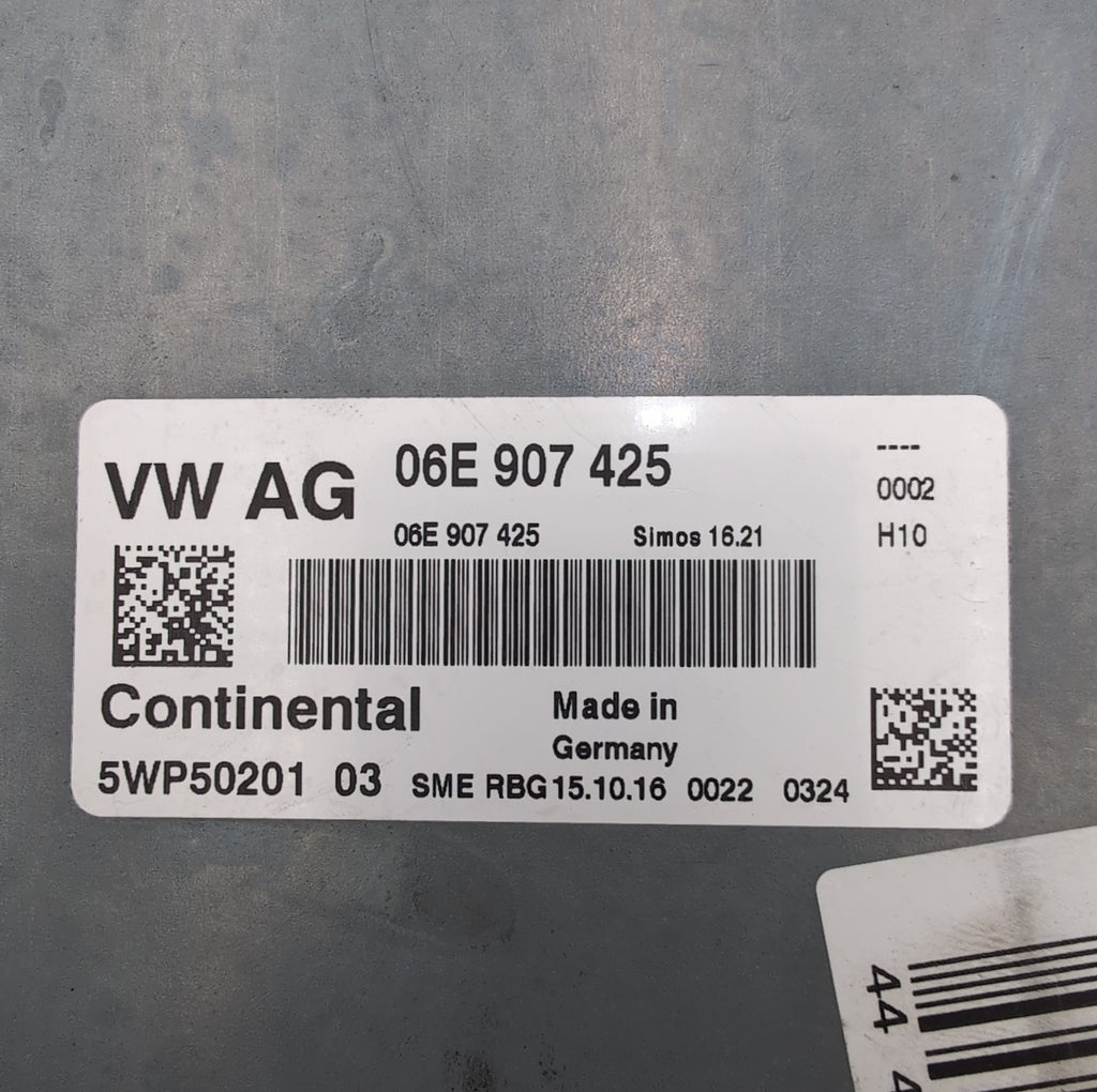2017 2018 2019 Audi Q7 3.0L AWD Engine Computer Control Module ECU 06E907425
