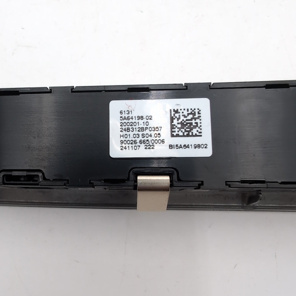 2024 2025 2026 BMW XM X5 X6 X7 Radio Volume Hazard Button Defroster Switch