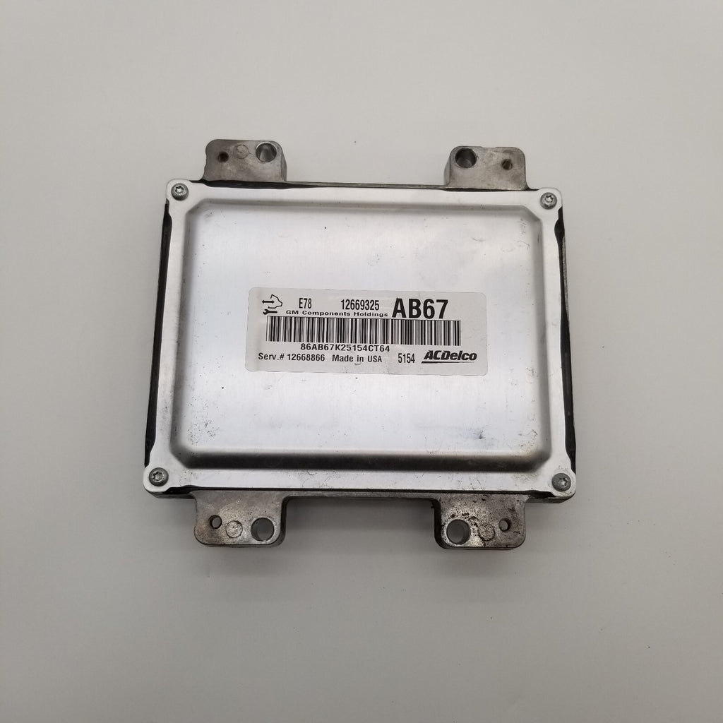 2012 2013 2014 2015 2016 CHEVROLET CRUZE Engine Computer Module 12656958 ECM