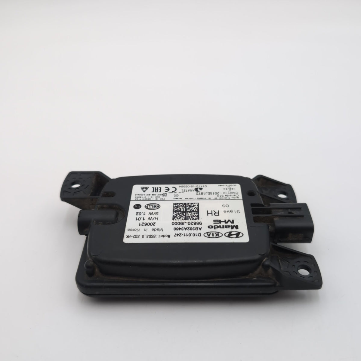 2019 2020 2021 Hyundai Kona SLAVE RH Right Blind Spot Radar Sensor 95820-J9000