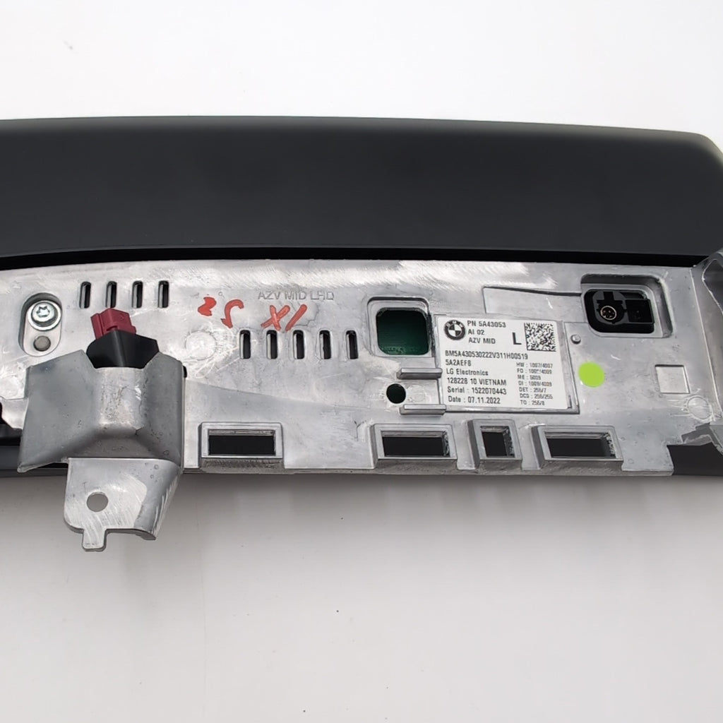 2023 - 2026 BMW X1 U11 Instrument Cluster Infotainment Screen 5A43053