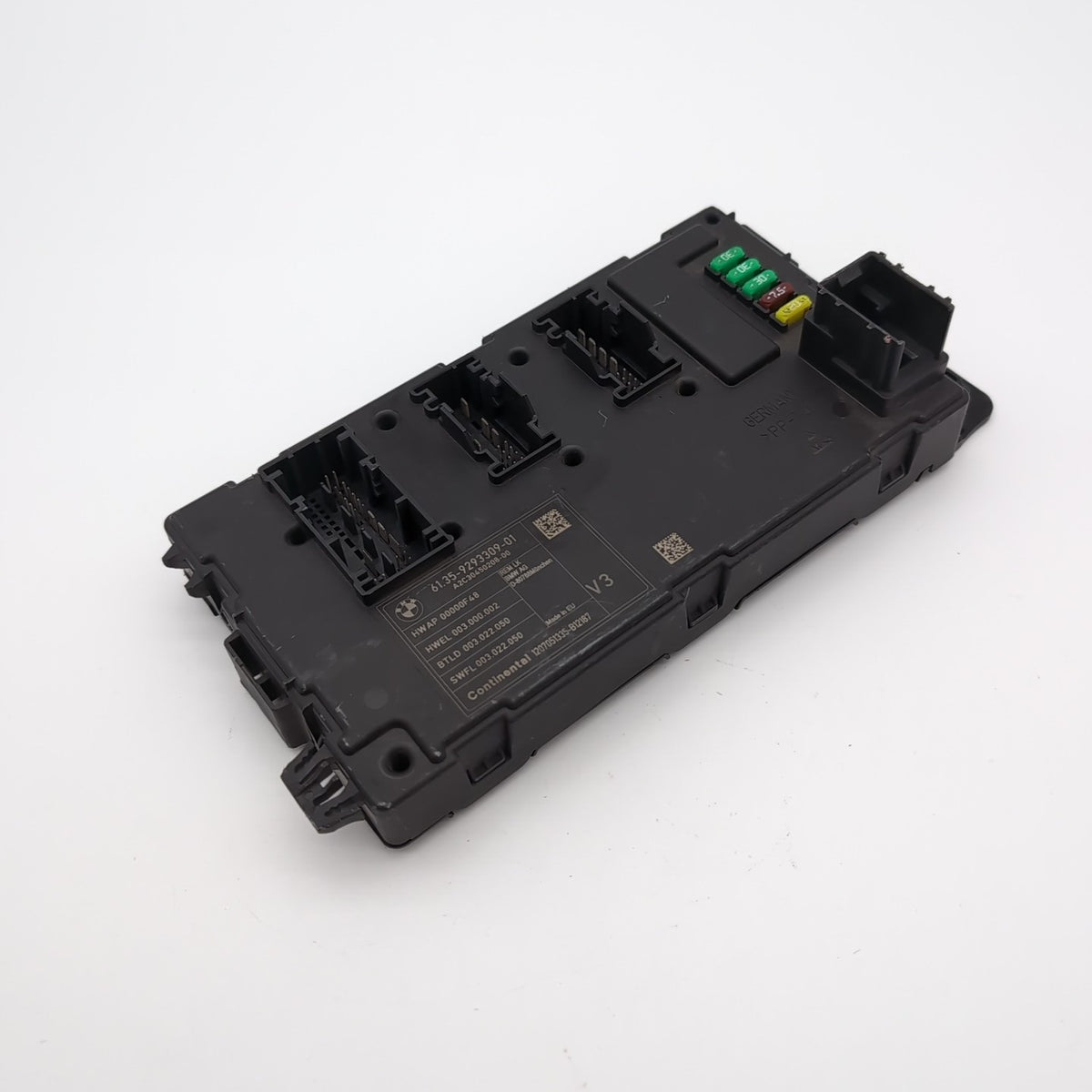 2012- 2016 BMW 335i F30 REAR FUSE BOX BCM BODY CONTROL MODULE OEM 9293309