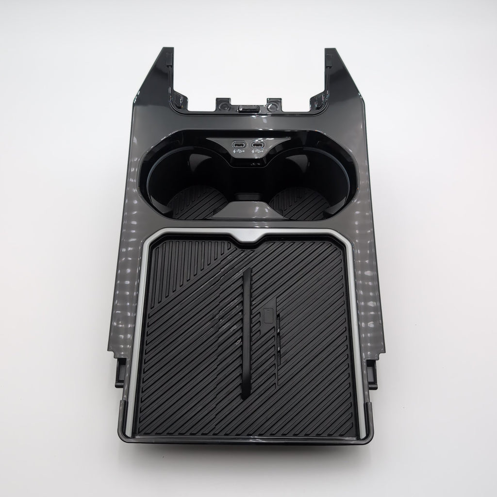 2024 2025 2026 BMW i5 540i 530i 550e G60 Center Console Cup Holder Charging Tray