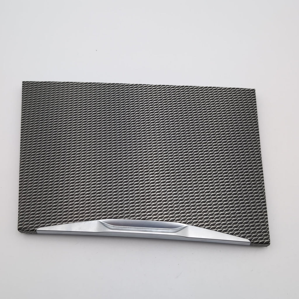 2019 - 2025 BMW G20 G22 G26 Center Cup Holder Storage Trim Aluminum Tetragon