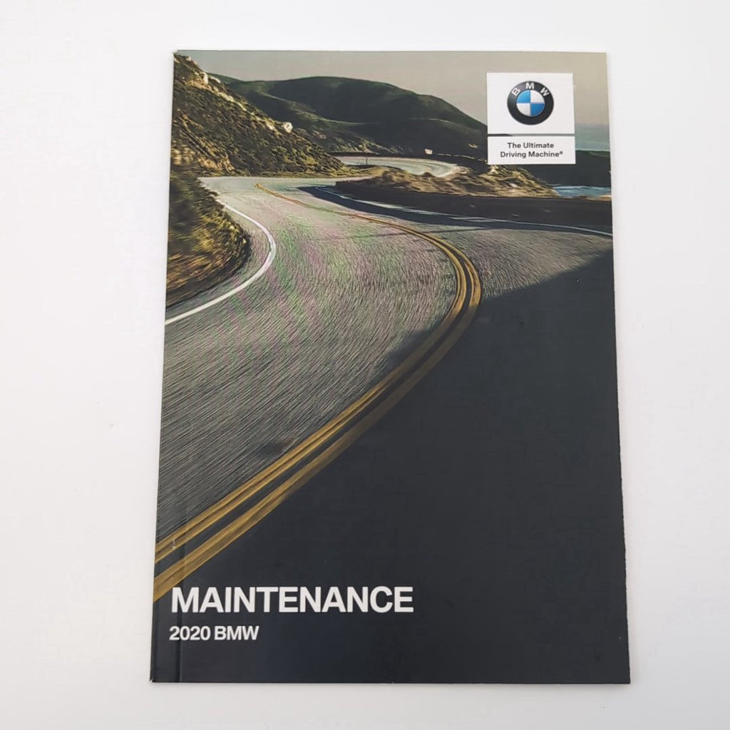 2020 BMW 3 Series Sedan G20 Owners Manual Handbook Set Kit with Case