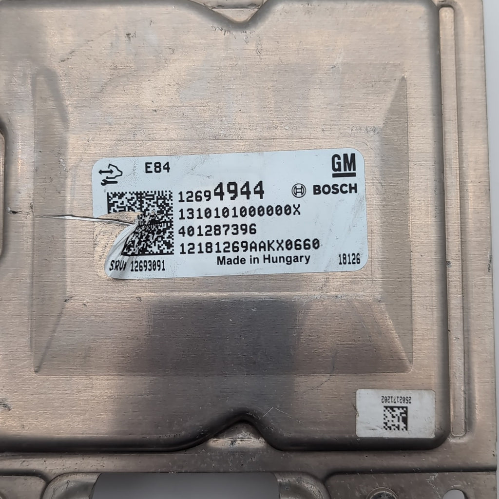 2019 2020 2021 2022 Chevrolet Spark 1.4L Engine Control Module ECM ECU 12694944
