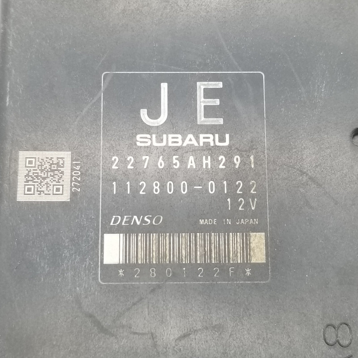 2016 Subaru Forester Engine Computer Module ECU ECM 22765AH291 Oem