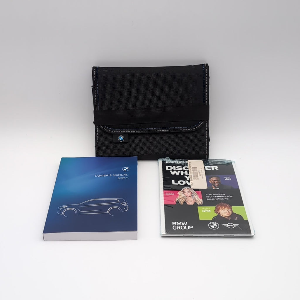 2024 BMW X1 Owner's Manual Handbook Set Kit with Case OEM 5B37908