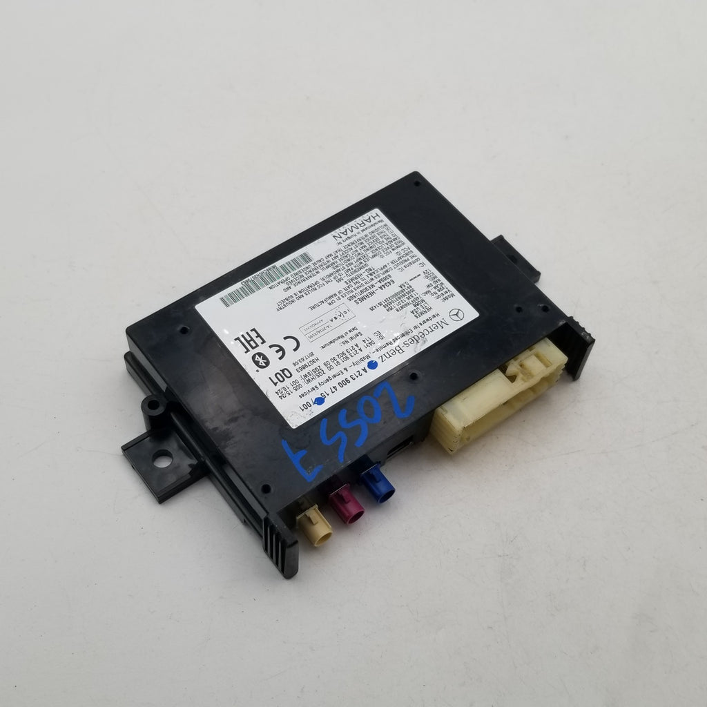 2016- 2019 MERCEDES W213 S E GLE GLC SLC COMMUNICATION CONTROL UNIT A2139004715