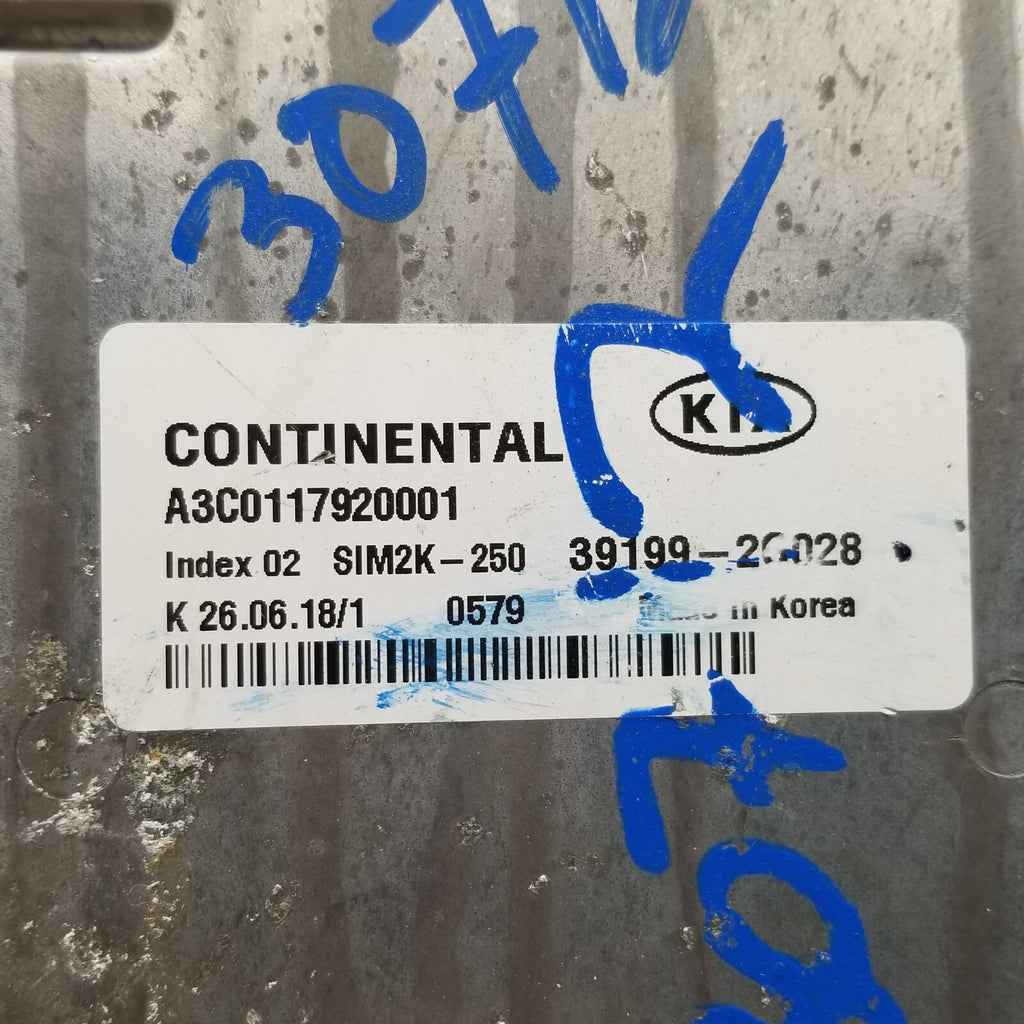 2019 2020 Kia Optima Engine Computer Ecu Pcm Ecm Pcu Oem 39199-2g028
