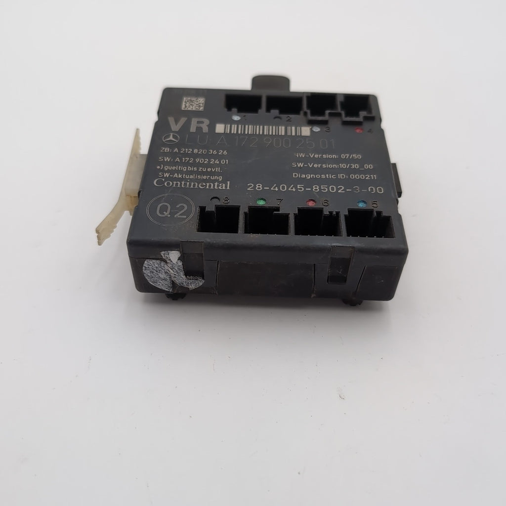 2012 Mercedes R172 SLK350 SLK250 Front Right Door Control Module A1729002501