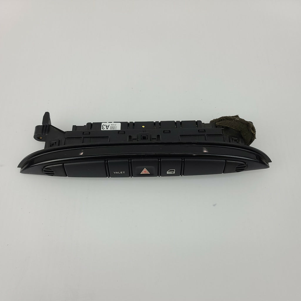 2004- 2007 Jaguar XJ8 Hazard Valet Lock Switch Panel 2W9311B650Ae