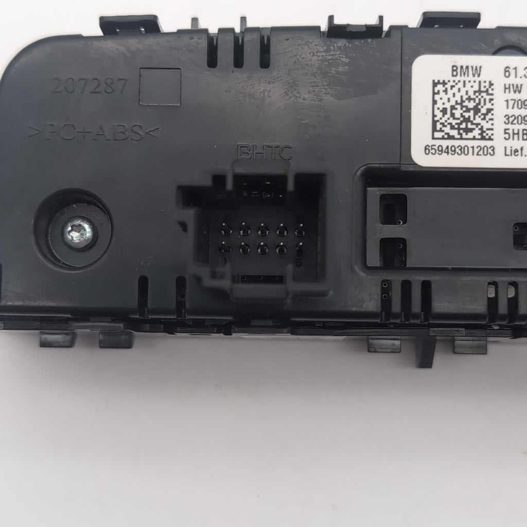2019 - 2024 BMW M3 G80 330I G20 Rear Air Vent AC Climate Control Switch 9493012