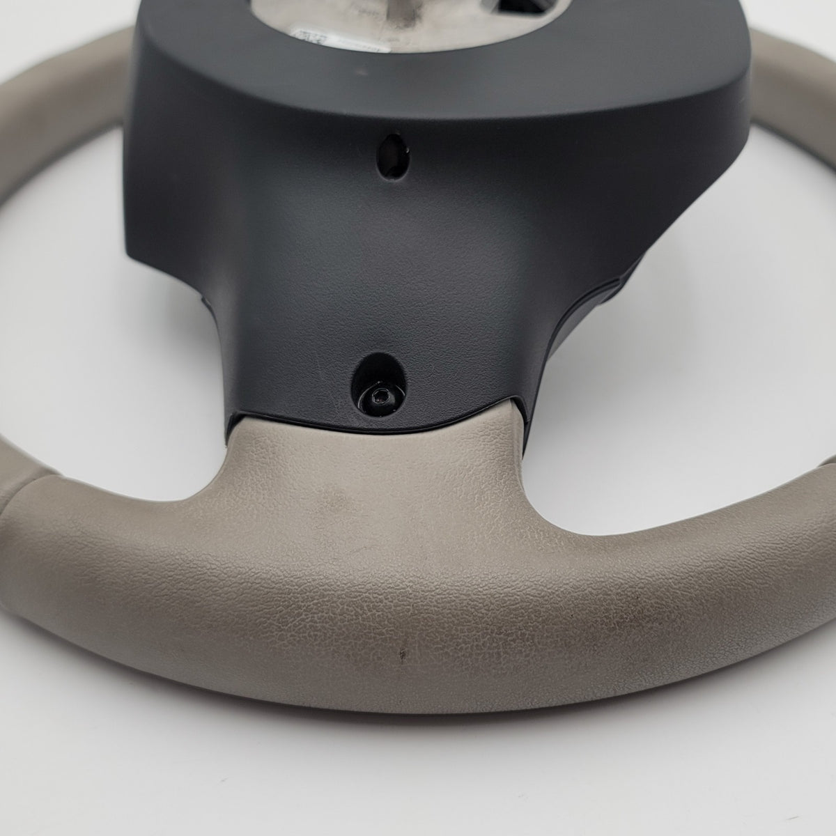 2014- 2021 OEM BMW i3 I01 Steering Wheel Leather Lodge Design Gray