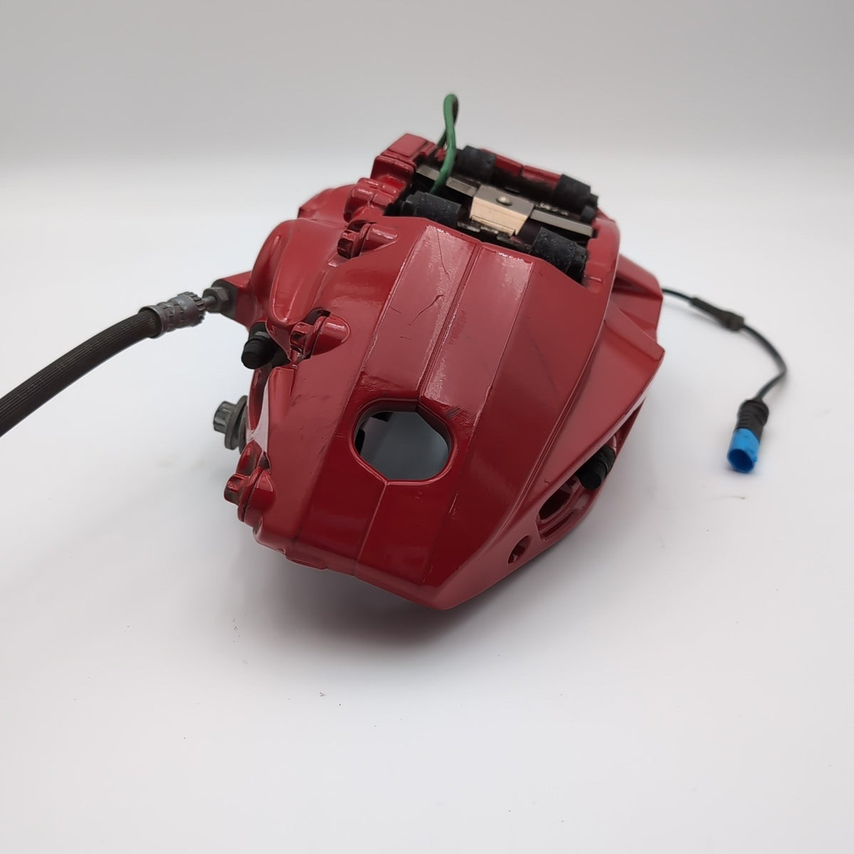 2025 BMW X3 FRONT LEFT DRIVER SIDE BRAKE CALIPER OEM RED