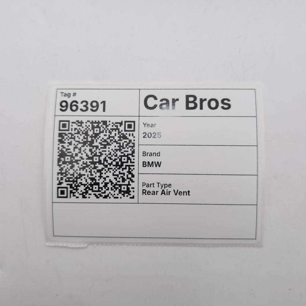 2022 2023 2024 2025 BMW X1 X2 Rear Console AC Heater Air Vent 9473179