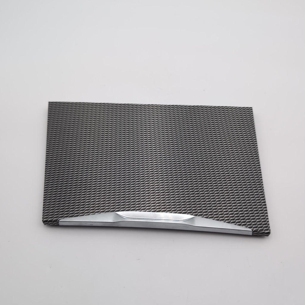 2019 - 2021 BMW 330i M340i G20 Center Storage Compartment Aluminum Tetragon Trim