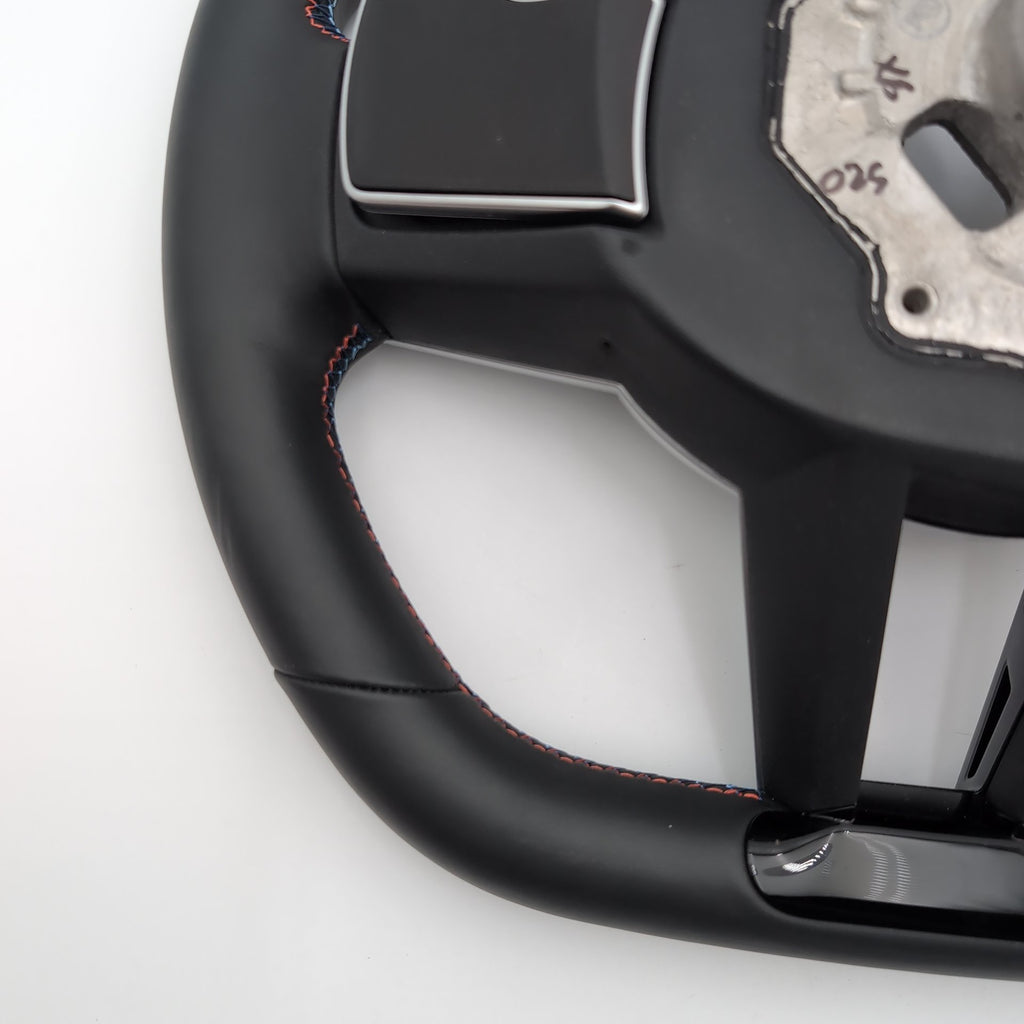 2025 2026 BMW M440i G20 G22 G26 G42 M Sport Flat Bottom Steering Wheel Leather