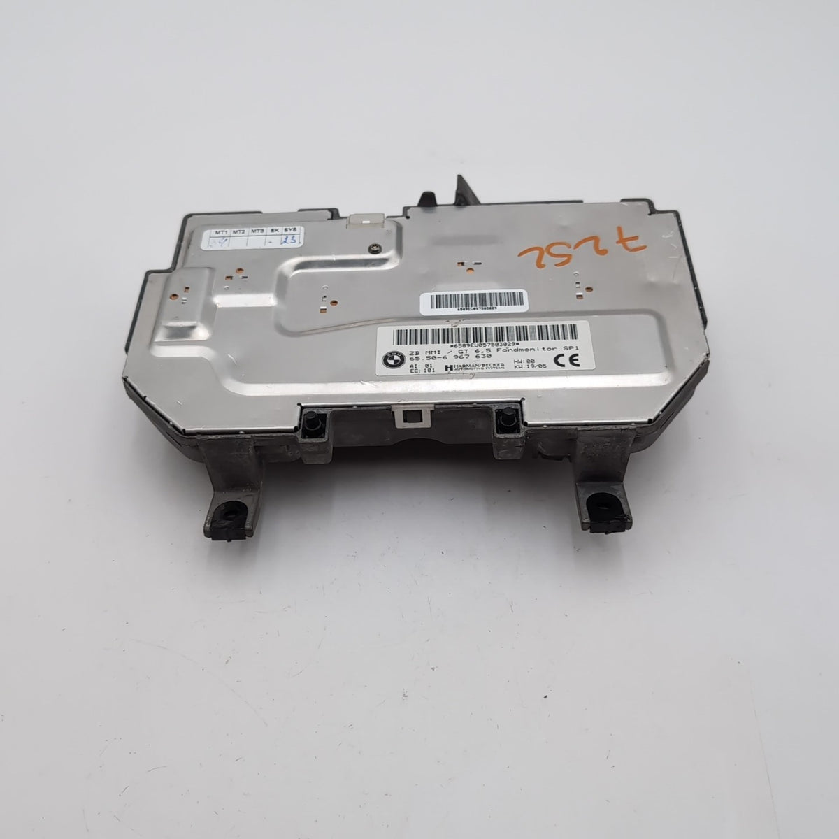 2006 BMW 750i 750Li Rear Compartment Monitor Control Module 6967630