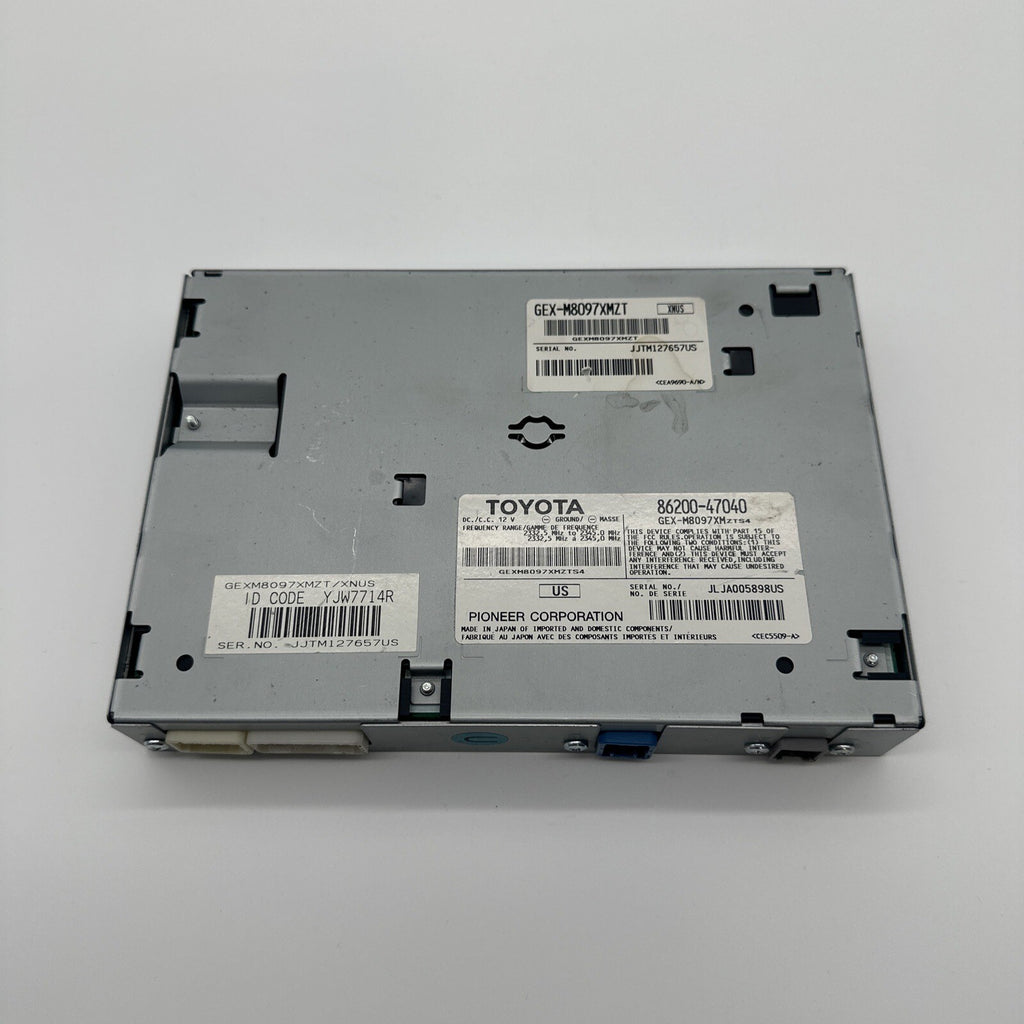 2010 2011 Toyota Prius Satellite Receiver Control Module Unit 86200-47040