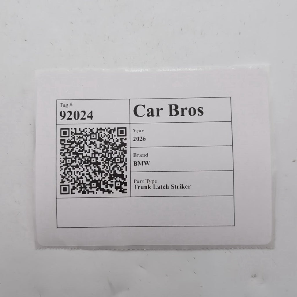 2020 - 2026 BMW X6 G06 430i G26 Trunk Lid Lock Latch Striker 9463391