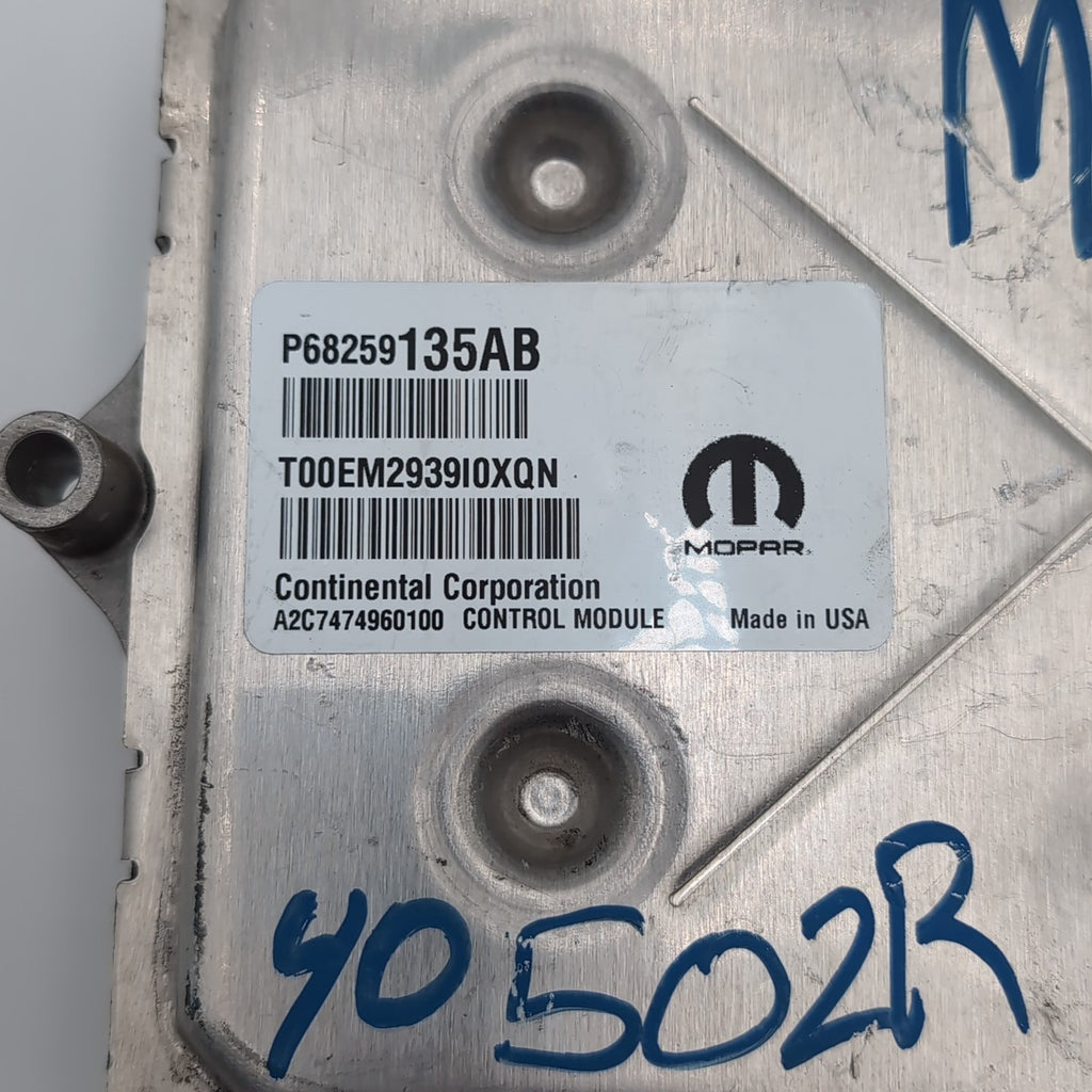 2016- 2019 Dodge Journey P68259135AB Brain Engine Control ECU ECM EBX Module