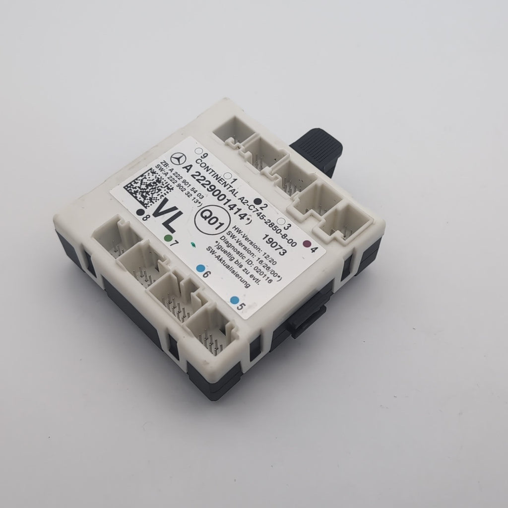 2015 - 2021 MERCEDES C300 W205 FRONT LEFT DOOR CONTROL MODULE OEM A2229001414