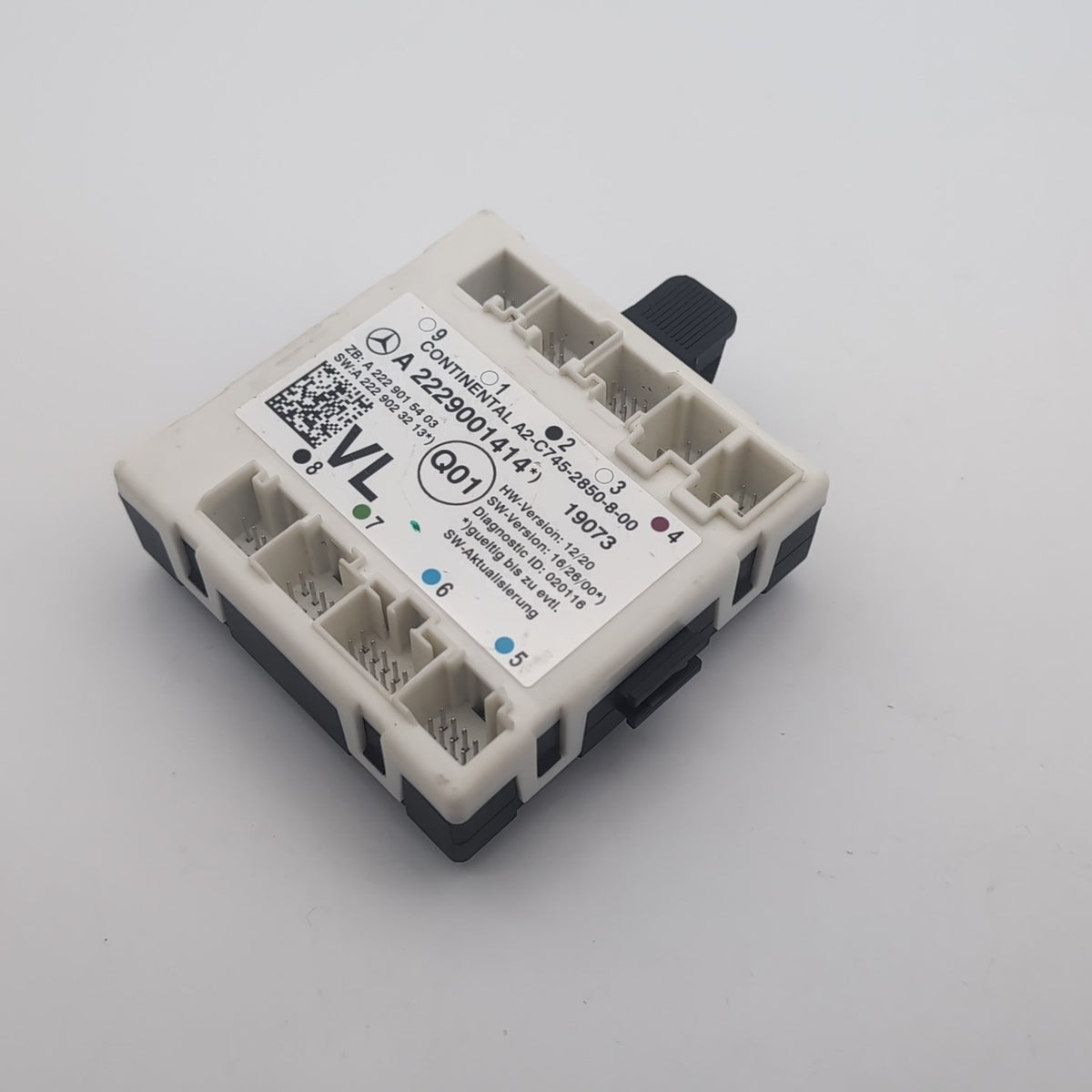 2015 - 2021 MERCEDES C300 W205 FRONT LEFT DOOR CONTROL MODULE OEM A2229001414