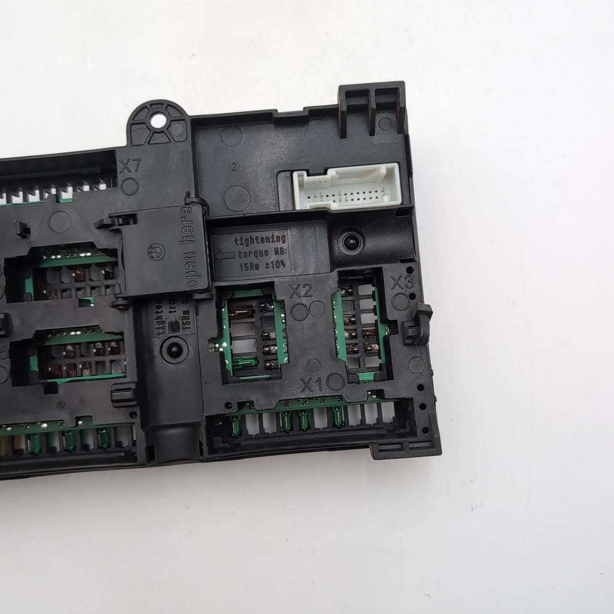 2018- 2025 BMW X4 X3 G02 G01 FUSE BOX REAR CONTROL SWITCH 5A04502 8795478 OEM