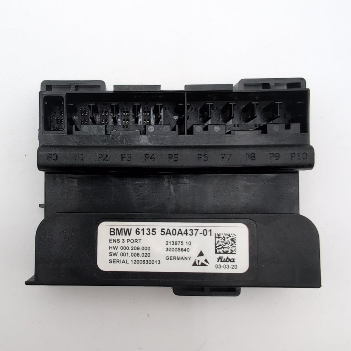 2019 - 2024 BMW 330i G20 G26 Ethernet Switch Power Distribution Module 5A0A437