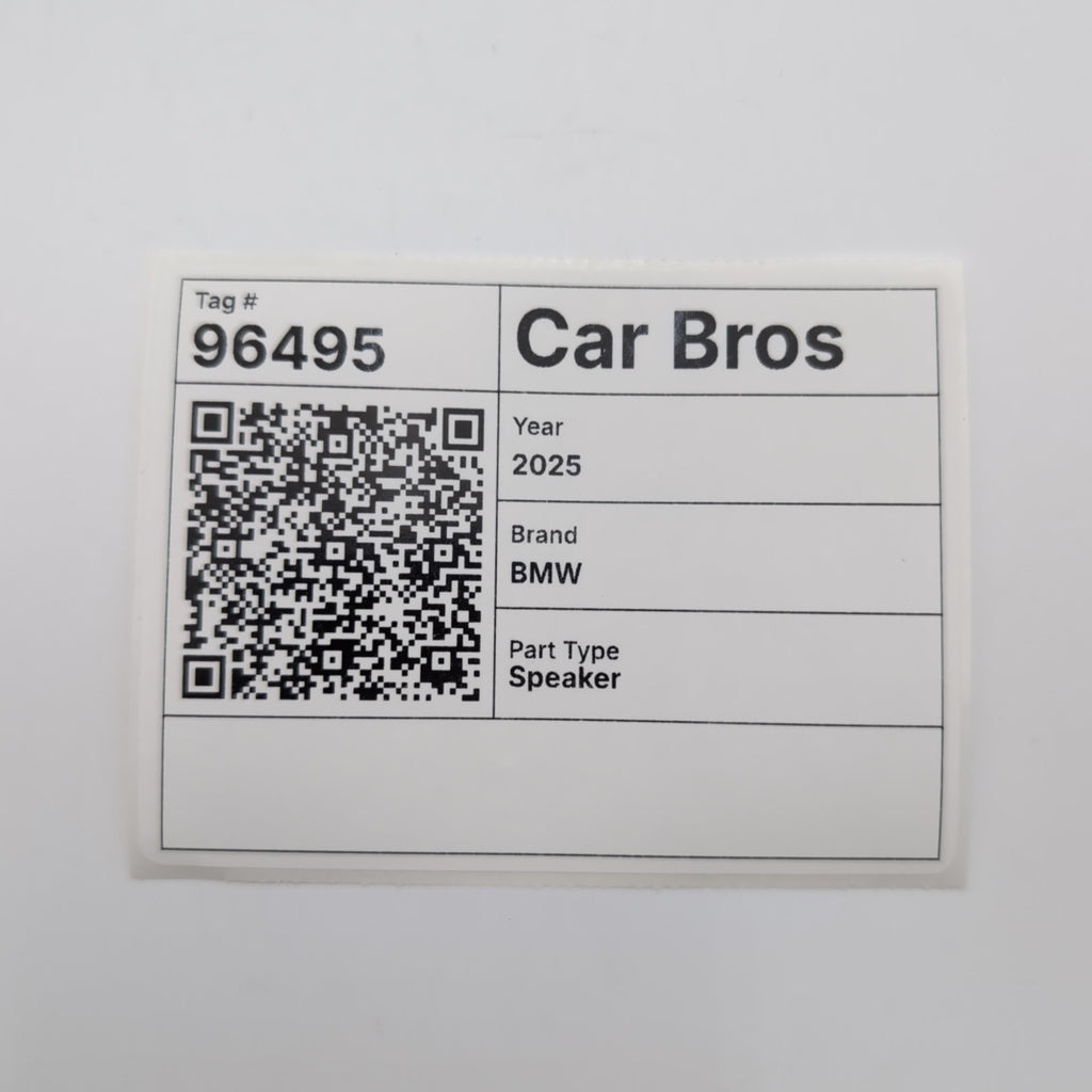 2022 2023 2024 2025 BMW X1 X2 ALEV1 Front Rear Door Midrange Speaker 9442520