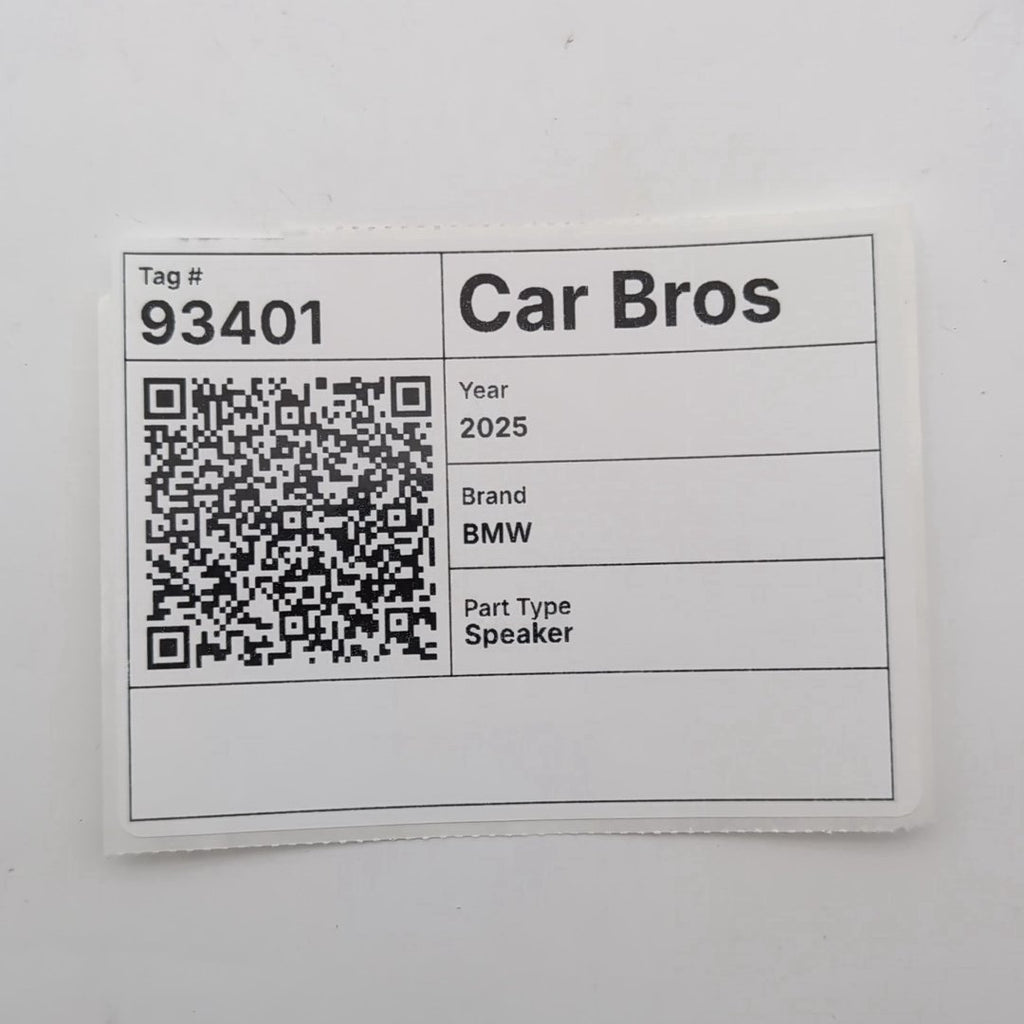 2023 - 2026 BMW 530i G60 G70 Bowers Wilkins Door Midrange Speaker 5A0F467