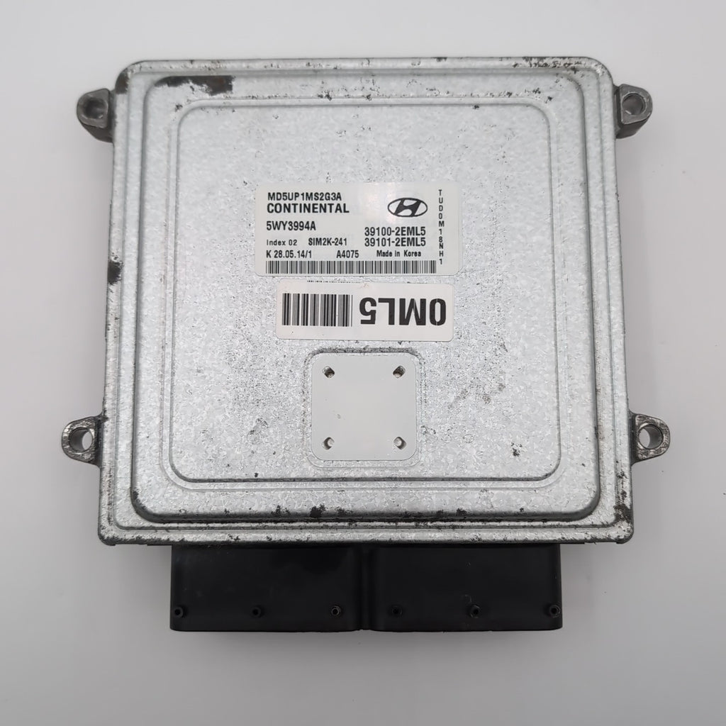 2014 2015 2016 Hyundai Elantra 1.8L Engine Computer Control Module 39100-2EML5
