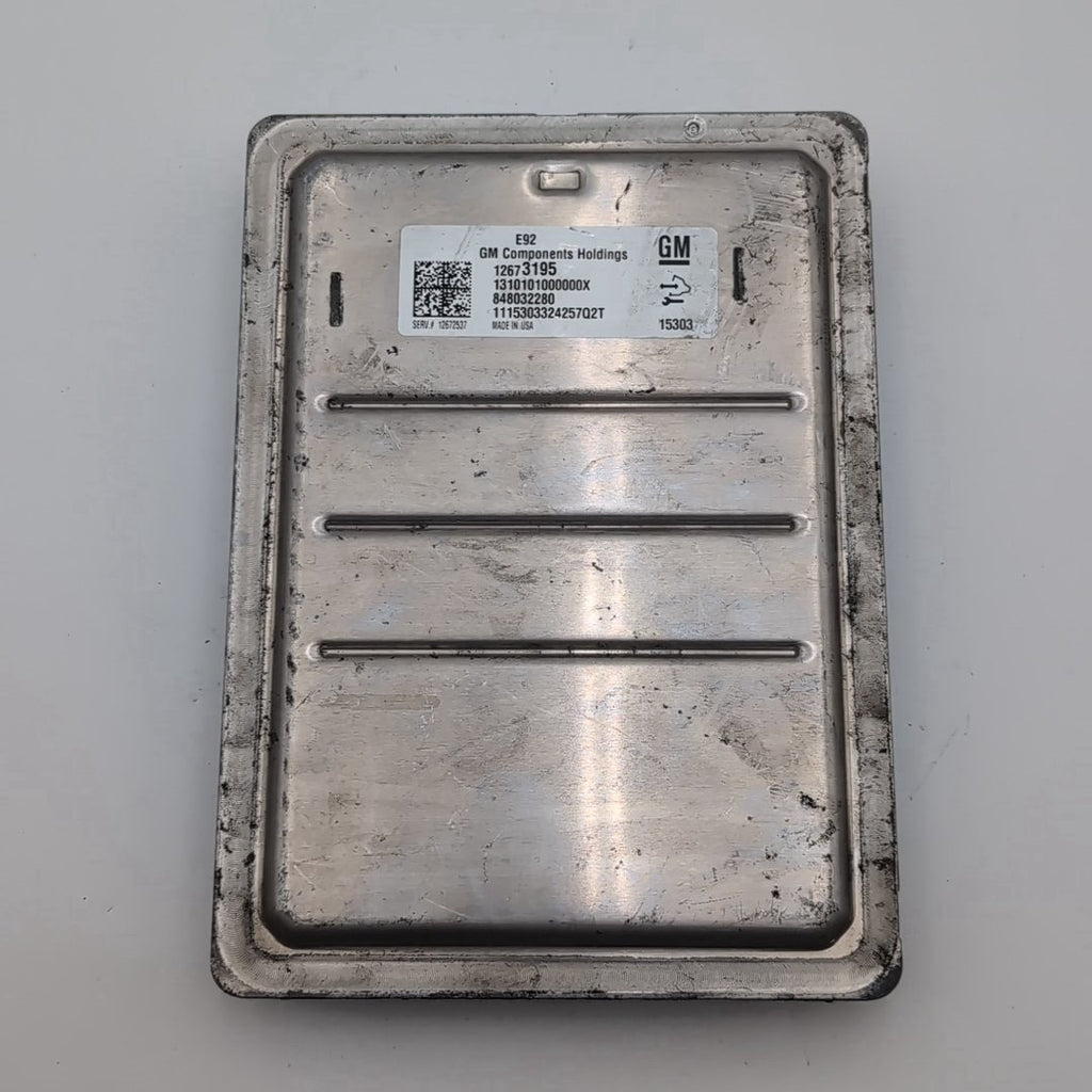 2014 - 2016 Chevrolet Silverado 1500 Engine Computer Control Module E92 12673195
