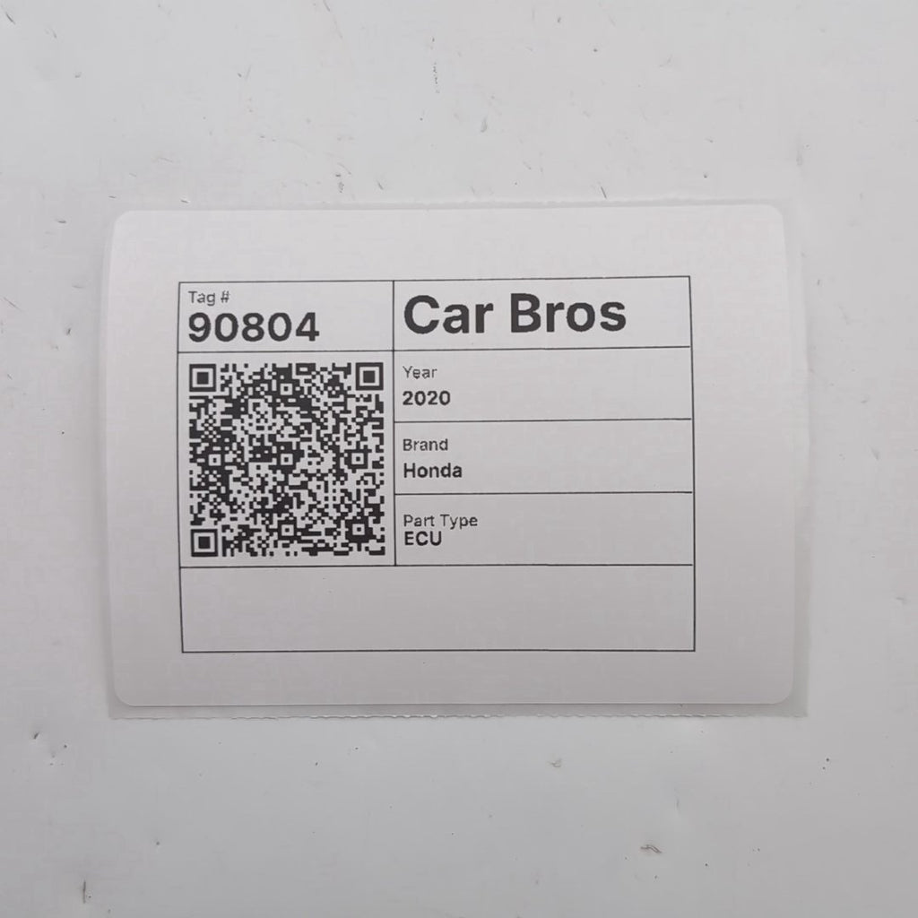 2020 Honda Odyssey 3.5L Engine Computer Control Module ECU 37820-5MR-C62