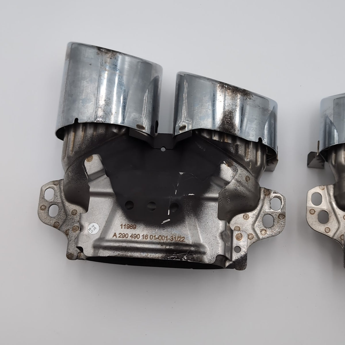 2019 - 2024 Mercedes-Benz X290 AMG Rear Left & Right Exhaust Tip Set OEM