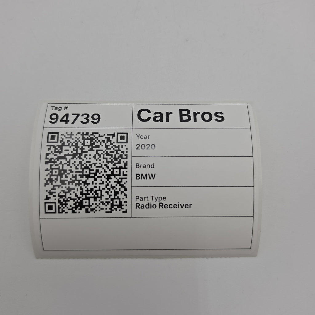 2019 2020 BMW 740i 750i G11 G12 Radio Receiver Module 7928593