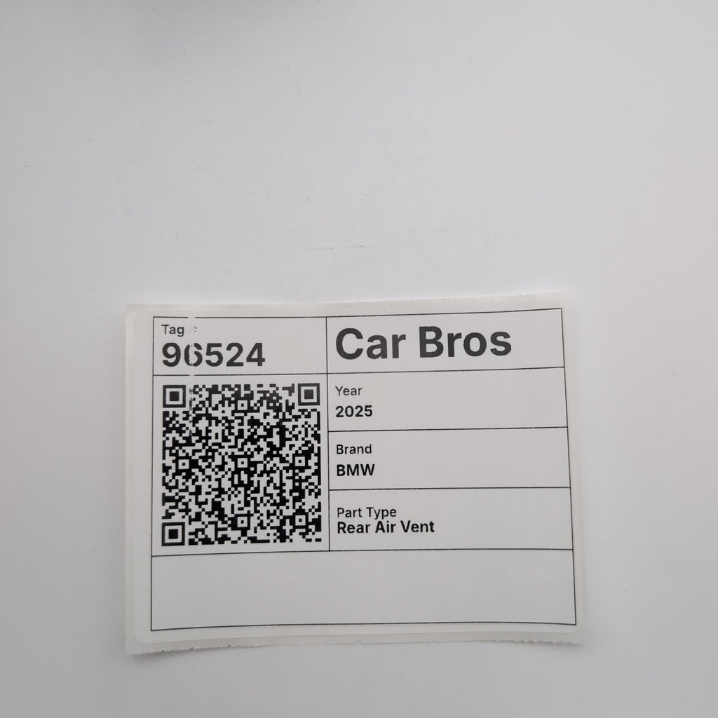 2022 2023 2024 2025 BMW X1 X2 Rear Console AC Heater Air Vent 9473179