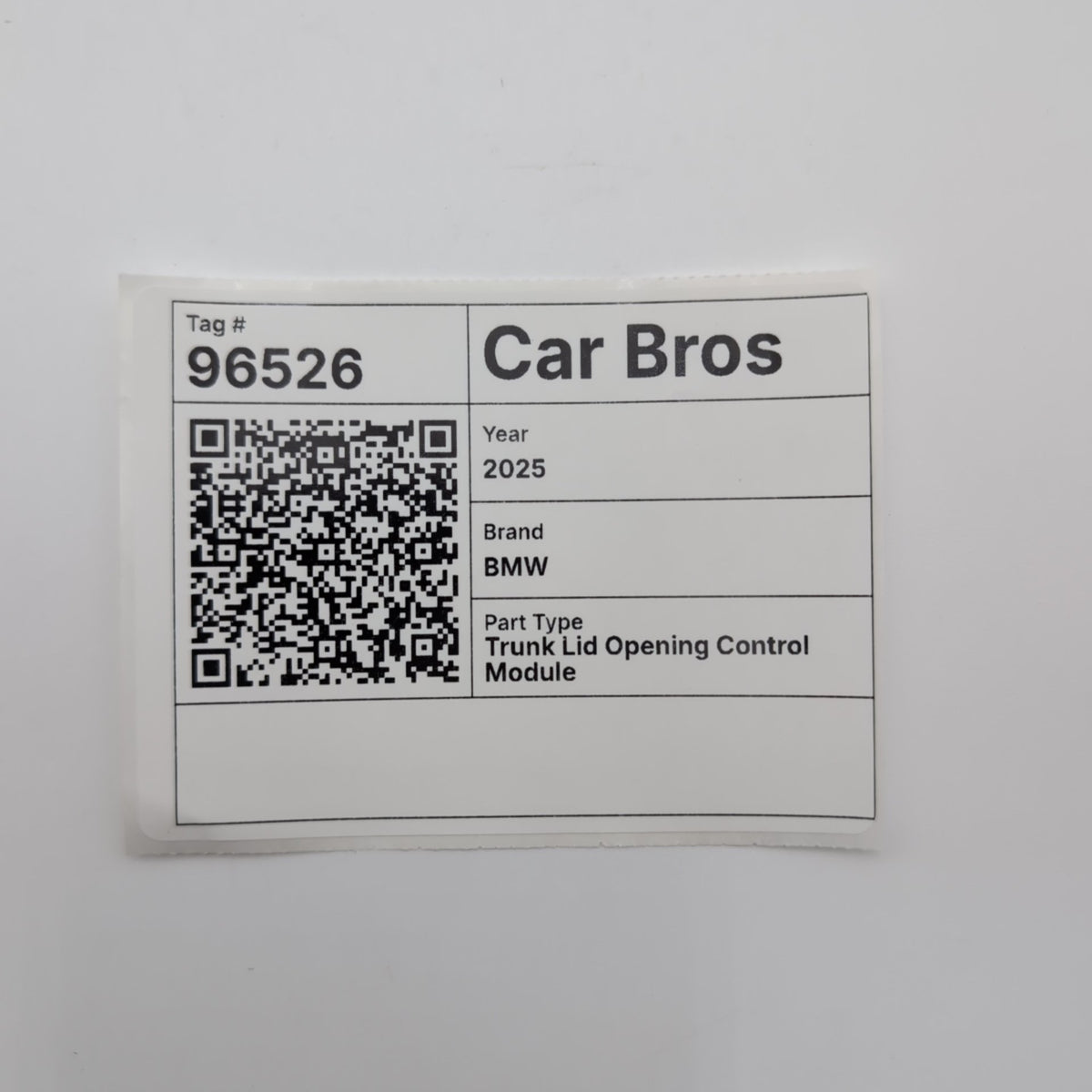 2023 2024 2025 BMW G60 XM X1 X2 X3 Trunk Lid Liftgate Control Module 5A74B11