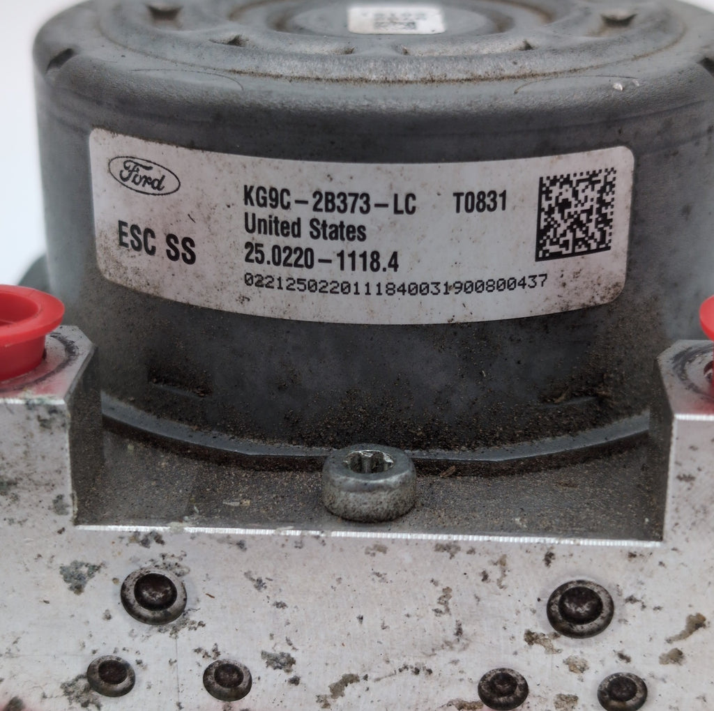 2019 2020 Ford Fusion 1.5L ABS Anti Lock Brake Pump Control Unit KG9C-2B373-LC