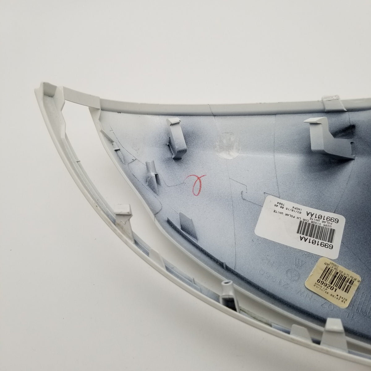 2015-2020 Mercedes Benz W205 Front Left Side View Mirror Cap Cover A0998107700