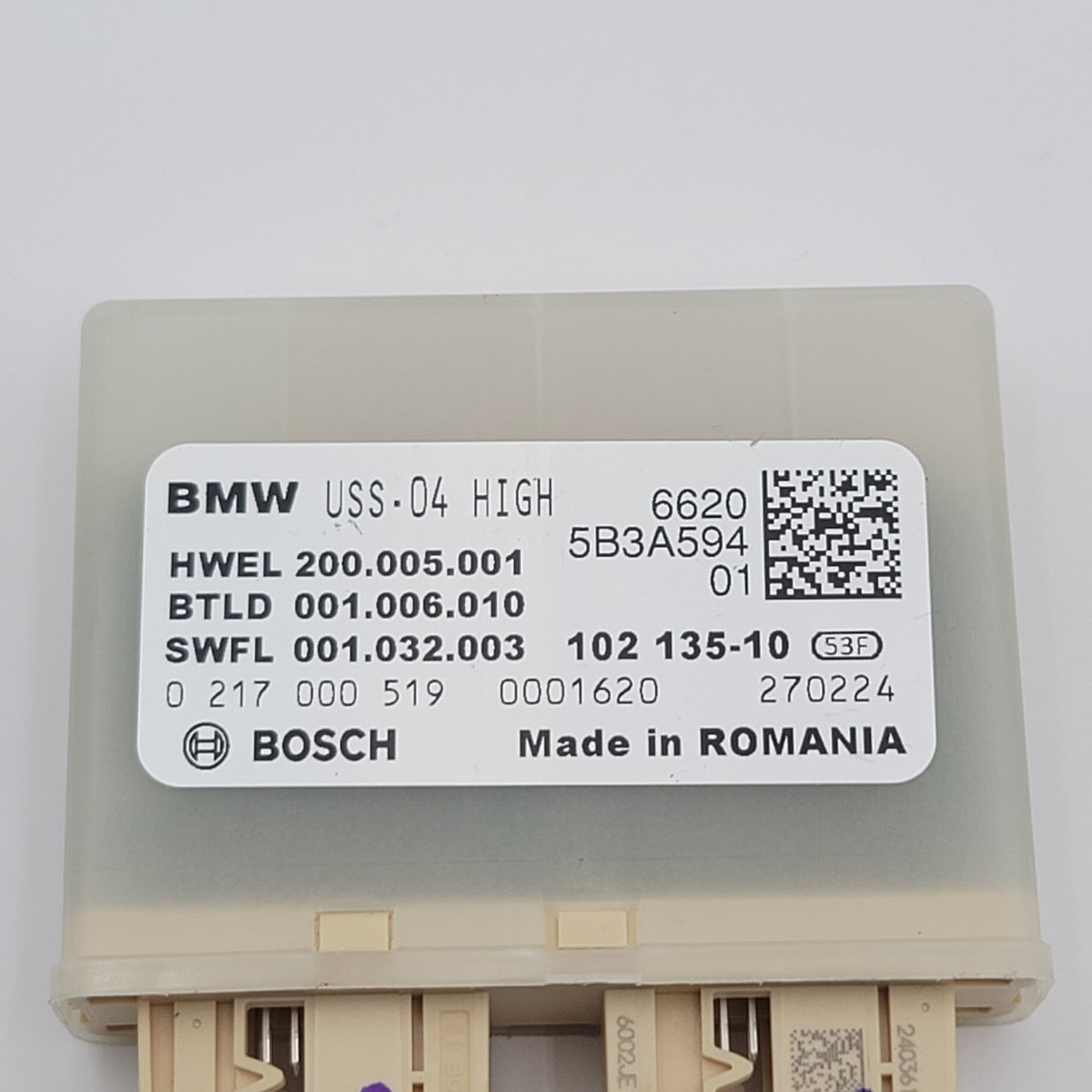 2022 - 2025 BMW 3 4 5 G20 G26 G30 USS Ultra Sonic Parking Sensor Module 5B3A594