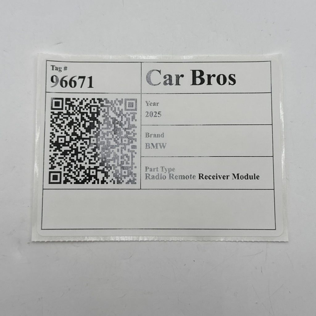 2024 2025 2026 BMW G60 G70 X3 G45 Radio Remote Receiver Control Module 7928686